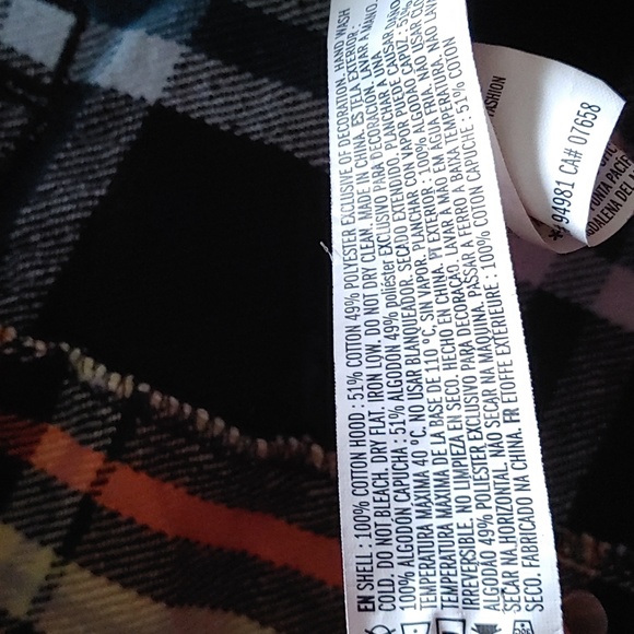 Airwalk Plaid Hooded Flannel Shirt SZ.L - Picture 7 of 7